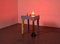 Jozef Van Der Horst, Party Table Sculpture, 1986, Laminate, Wood & Neon Lamps 2