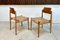 German Beech and Wicker SE 119 Dining Chairs by Egon Eiermann for Wilde + Spieth, 1950s, Set of 4 20