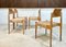 German Beech and Wicker SE 119 Dining Chairs by Egon Eiermann for Wilde + Spieth, 1950s, Set of 4, Image 12