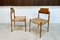 German Beech and Wicker SE 119 Dining Chairs by Egon Eiermann for Wilde + Spieth, 1950s, Set of 4 21