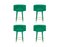 Marshmallow Bar Stool from Royal Stranger, Set of 4 1