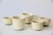 Ivory Ceramic Bowls, Set of 5 1