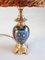 Kleine Napoleon III Lampe aus Cloisonné und vergoldeter Bronze 3