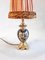 Kleine Napoleon III Lampe aus Cloisonné und vergoldeter Bronze 7