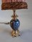 Kleine Napoleon III Lampe aus Cloisonné und vergoldeter Bronze 11