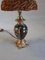 Kleine Napoleon III Lampe aus Cloisonné und vergoldeter Bronze 12