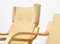 401 and 402 Lounge Chairs by Alvar Aalto for Artek, 1940s, Set of 2, Image 9