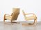 401 and 402 Lounge Chairs by Alvar Aalto for Artek, 1940s, Set of 2, Image 4