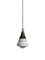 Vintage English Church White Pendant Light in Opaline Glass 1