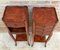 Louis XV French Walnut Bedside Tables with Marquetry, Set of 2 14