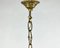 Forged Gilt Bronze & Crystal French Chandelier, 1960s, Image 6