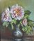 Natura morta con fiori, XX secolo, Olio su cartone, Incorniciato, Immagine 2