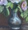 Natura morta con fiori, XX secolo, Olio su cartone, Incorniciato, Immagine 9
