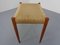 Model 80A Teak Papercord Ottoman by Niels Otto Moller for J.L. Møllers, 1960s 3