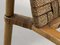 Poltrone in bambù e vimini di Adrien Audoux & Frida Minet, Francia, anni '50, set di 2, Imagen 8