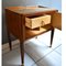 Vintage Italian Bedside Tables with Drawers and Swing Doors, Set of 2 5