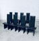 Set de Chaises de Salle à Manger Rennie Postmodernes par Kazuhide Takahama pour Simon Gavina, Italie, 1980s, Set de 8 37