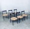 Mid-Century Modern S11 Model Dining Chairs by Alfred Hendrickx for Belform, Belgium, 1950s, Set of 6, Image 39