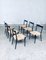 Mid-Century Modern S11 Model Dining Chairs by Alfred Hendrickx for Belform, Belgium, 1950s, Set of 6, Image 29