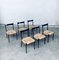 Mid-Century Modern S11 Model Dining Chairs by Alfred Hendrickx for Belform, Belgium, 1950s, Set of 6, Image 46