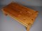 Vintage Scandinavian Solid Pine Coffee Table 2