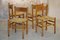 Danish Side Chairs & Armchairs, 1960s, Set of 6 3