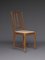 English Arts & Crafts Oak Side Chair. 1930s 1