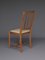English Arts & Crafts Oak Side Chair. 1930s, Image 12