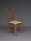 English Arts & Crafts Oak Side Chair. 1930s 13