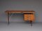 Teak Writing Desk by Louis Van Teeffelen for Wébé, 1960s, Image 13