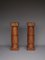 Vintage Carved Yew Wood Pedestal Columns, Set of 2, Image 3