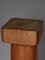 Colonne vintage in legno di tasso intagliato, set di 2, Immagine 8