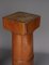 Vintage Carved Yew Wood Pedestal Columns, Set of 2, Image 7