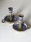 Ceramic Candleholders by Roland Moreau, Set of 2 3