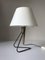 Lampada da tavolo in ottone e metallo, anni '60, Immagine 3