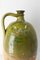 Bote de aceite de terracota provenzal del siglo XIX con esmaltado verde, Imagen 7