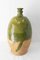 19th Century Provencal Terracotta Oil Jar with Green Glaze 3