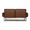 Sofá de tres plazas Plura de cuero marrón de Rolf Benz, Imagen 12