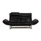 Dark Blue Leather Ds 450 Two-Seater Sofa from De Sede 1