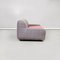 Mid-Century Italian Pink and Grey Giubba Sofa by Cuneo for Arflex, 1980s, Image 3