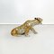 Mid-Century Modern Italian Feline Animal Cheetah Ceramic Statue, 1960s 5