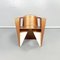 Mid-Century Modern Italian Golden Wooden Armchair, 1980s, Image 2