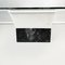 Mesa de centro italiana moderna de vidrio y mármol Marquinia negro, años 80, Imagen 6