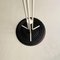 Mid-Century Modern Italian Black and White Metal Coat Rack, 1980s, Image 4