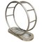 Mid-Century Modern Italian Metal Tubular Round Umbrella Stand, 1980s 1