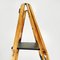 Mid-Century Modern Italian Polished Wooden Step Ladder Stair by Scorta, 1950s 7
