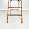 Mid-Century Modern Italian Polished Wooden Step Ladder Stair by Scorta, 1950s 16