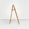 Mid-Century Modern Italian Polished Wooden Step Ladder Stair by Scorta, 1950s, Image 2