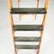Mid-Century Modern Italian Polished Wooden Step Ladder Stair by Scorta, 1950s 11
