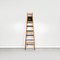 Mid-Century Modern Italian Polished Wooden Step Ladder Stair by Scorta, 1950s, Image 5